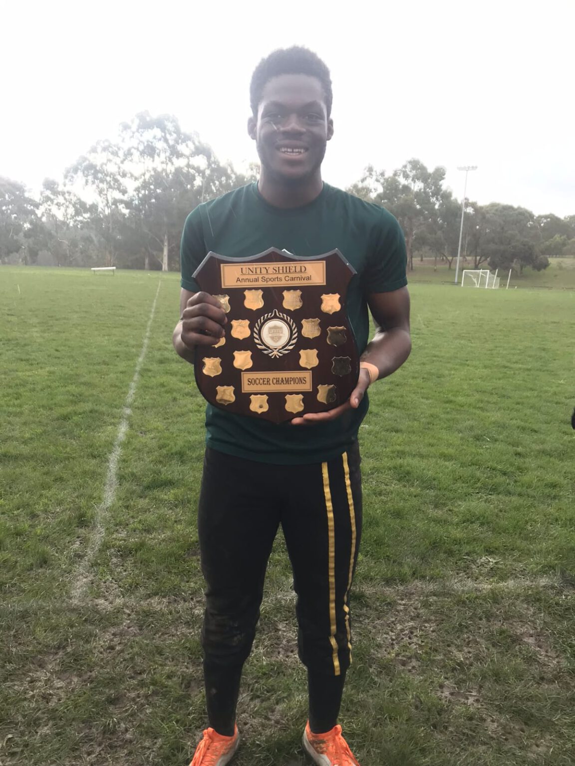 Soccer Team Won the Unity Shield - Ballarat African Association Inc.